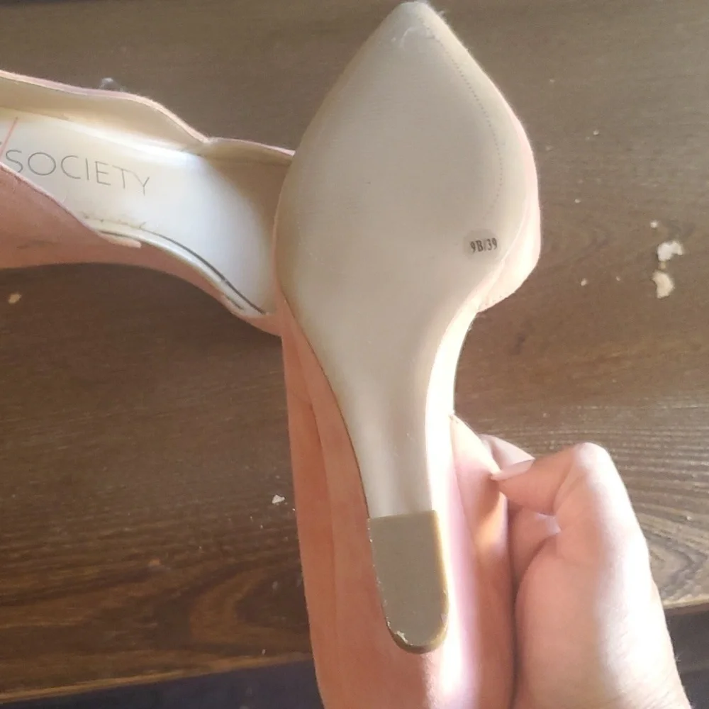 Sole Society Rose Color Pumps Size 9 New
